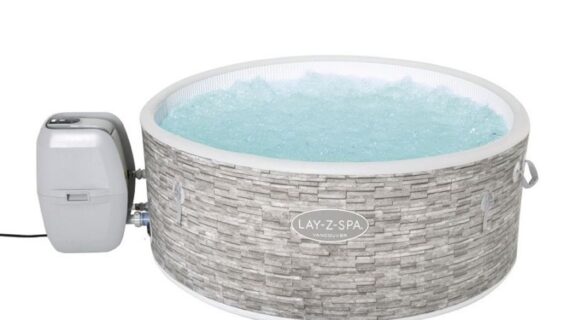 Jacuzzi Dmuchane Ogrodowe z Ogrzewaniem BESTWAY Lay-Z Spa Vancouver