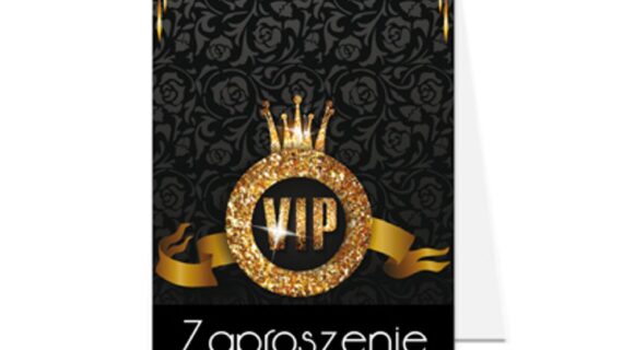 ZAPROSZENIE ZAPROSZENIA NA URODZINY 18 30 40 VIP