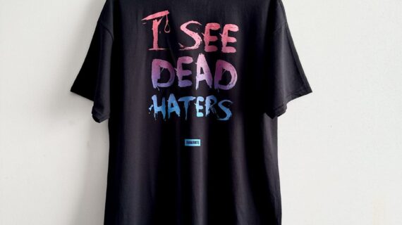 I SEE DEAD HATERS NEON - T-Shirt Unisex - Czarny (M)