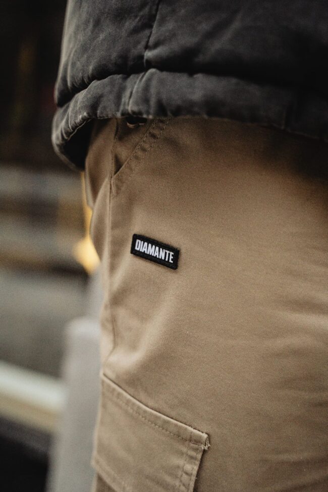 CREW - Jogger Hunter Cargo - Unisex - Beżowe (L)