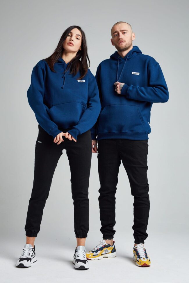 CREW - Jogger Jeans - Unisex - Czarny Jeans (M)