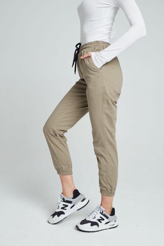 CREW - Jogger Unisex - Beżowe (XL)