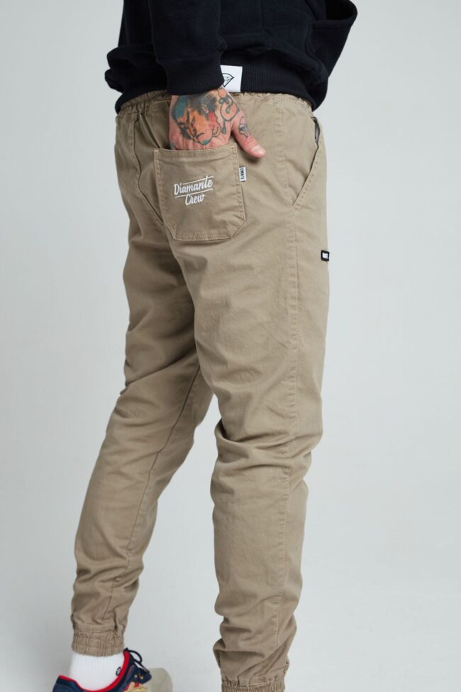 CREW - Jogger Unisex - Beżowe (XL)