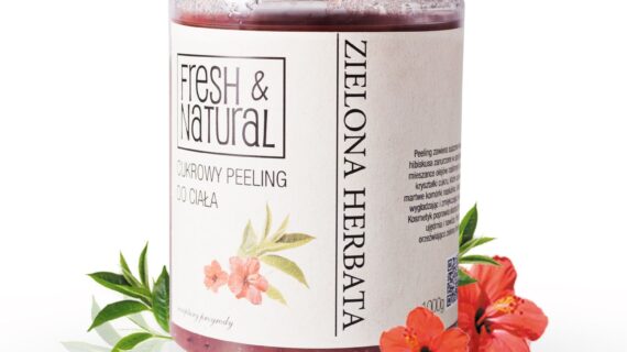 Cukrowy peeling do ciała ZIELONA HERBATA 1000 g