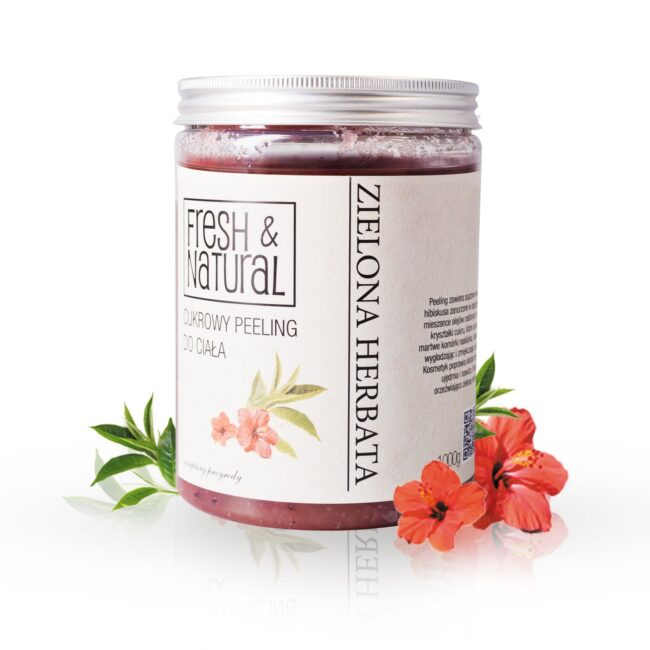 Cukrowy peeling do ciała ZIELONA HERBATA 1000 g