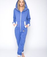Sofa Killer jeans color onesie with white cuff