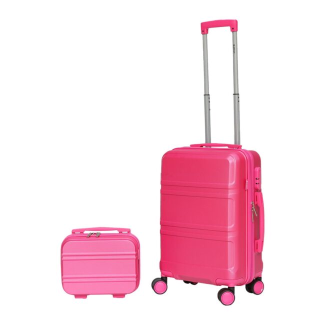 ZESTAW KOMPLET NOWOCZESNYCH WALIZEK 3D PODRÓŻNYCH M L XL WALIZKI FLAMINGO